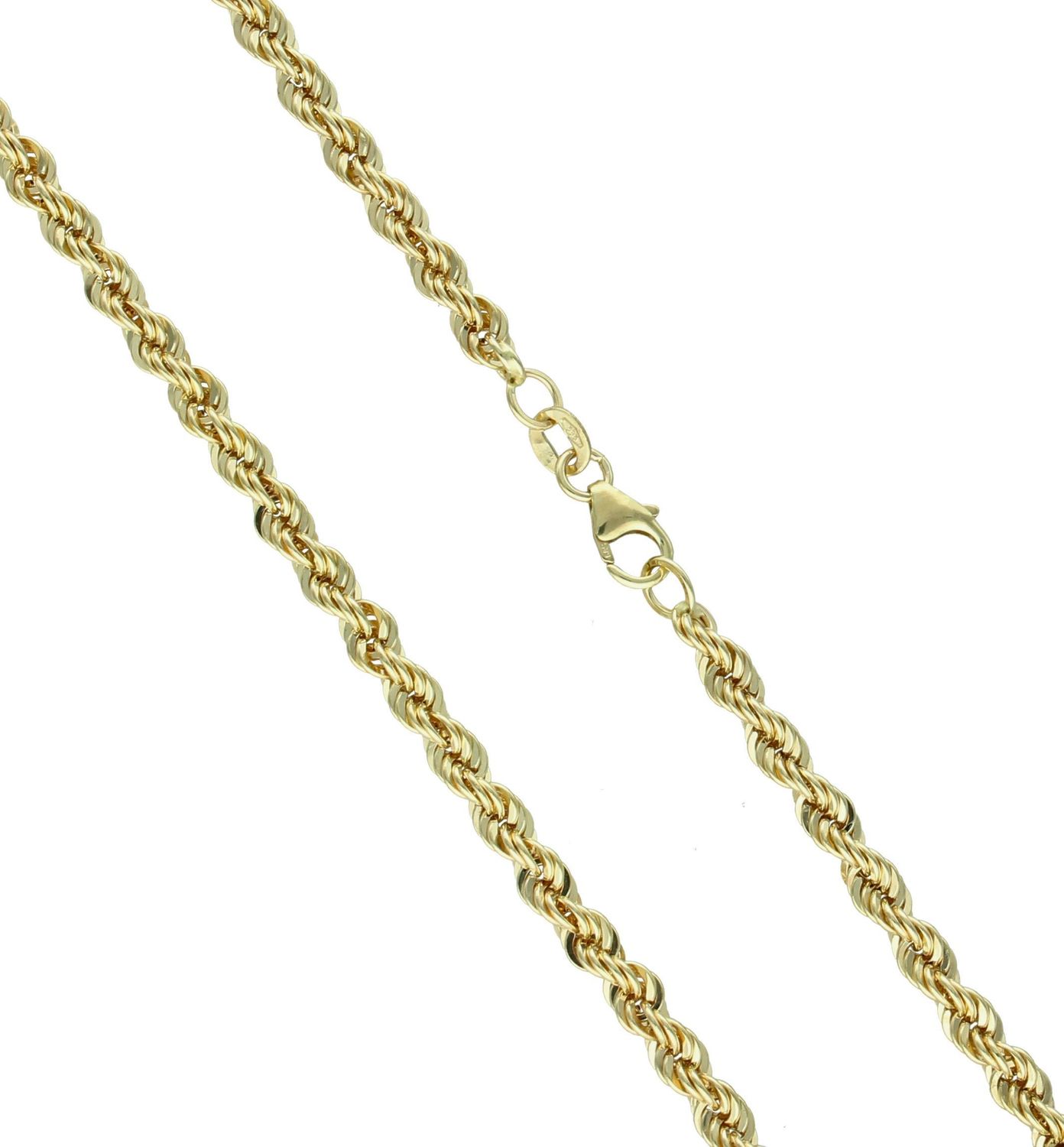 Złoty łańcuszek damski 585 o splocie kordel 3,5 mm DIA-LAN-6267-080-585 3,5mm. Złoty łańcuszek próby 585. Złoty łańcuszek damski, męski. Złoty łańcuszek o splocie kordel. Łańcuszek złoty na prezent (1).jpg